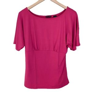 NY&CO Banded Bottom Blouson Top